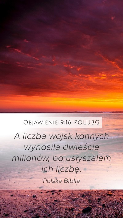 Objawienie 9:16 POLUBG Bible Verse Image