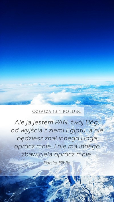 Ozeasza 13:4 POLUBG Bible Verse Image