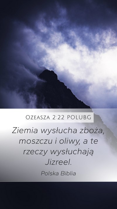 Ozeasza 2:22 POLUBG Bible Verse Image