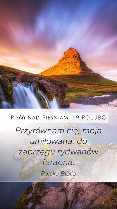 Pieśń nad Pieśniami 1:9 POLUBG Bible Verse Image