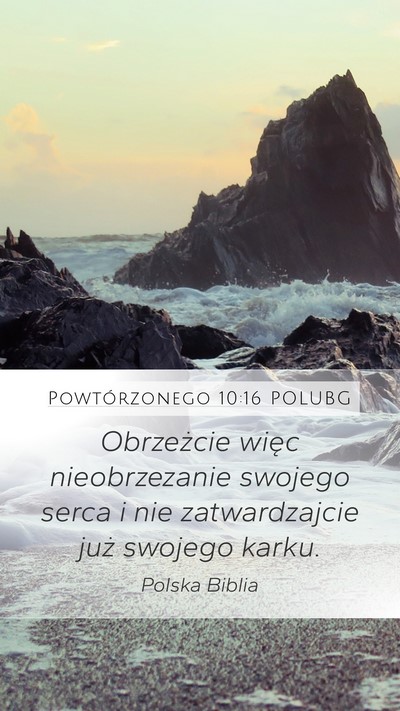 Powtórzonego 10:16 POLUBG Bible Verse Image