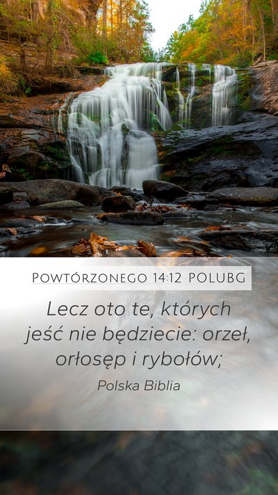 Powtórzonego 14:12 POLUBG Bible Verse Image