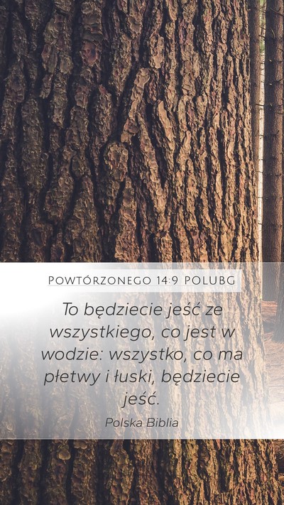 Powtórzonego 14:9 POLUBG Bible Verse Image