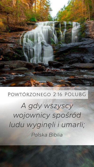 Powtórzonego 2:16 POLUBG Bible Verse Image