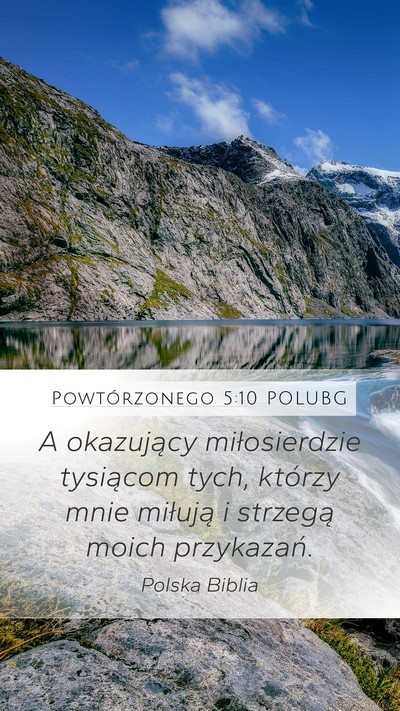 Powtórzonego 5:10 POLUBG Bible Verse Image