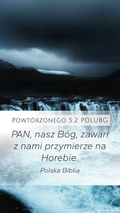 Powtórzonego 5:2 POLUBG Bible Verse Image