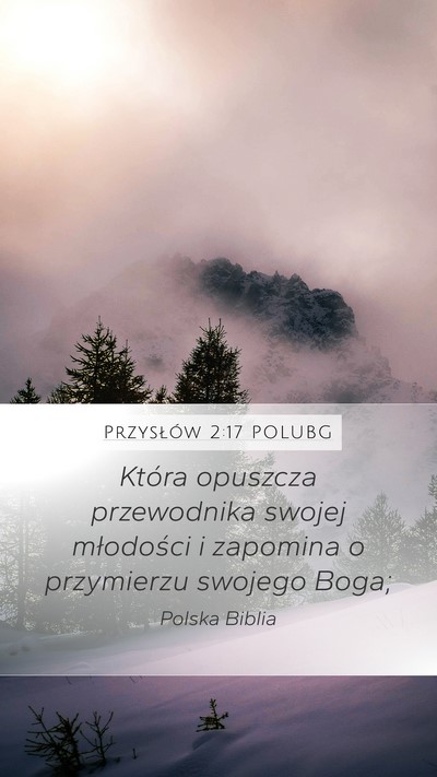 Przysłów 2:17 POLUBG Bible Verse Image