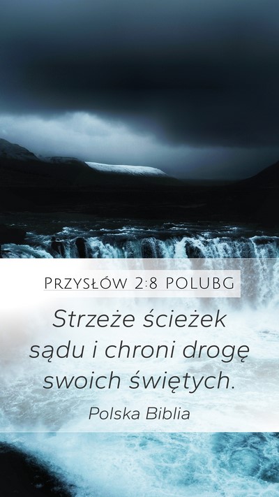 Przysłów 2:8 POLUBG Bible Verse Image