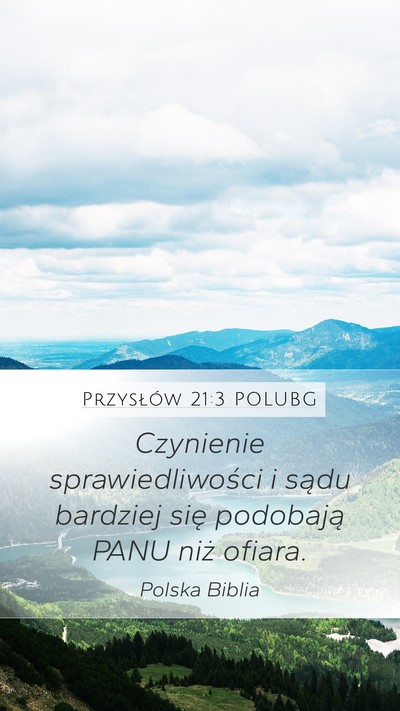 Przysłów 21:3 POLUBG Bible Verse Image