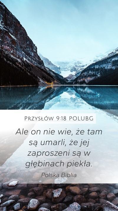 Przysłów 9:18 POLUBG Bible Verse Image
