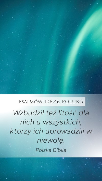 Psalmów 106:46 POLUBG Bible Verse Image