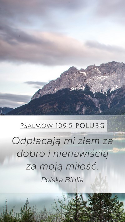 Psalmów 109:5 POLUBG Bible Verse Image