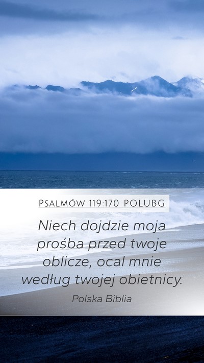 Psalmów 119:170 POLUBG Bible Verse Image