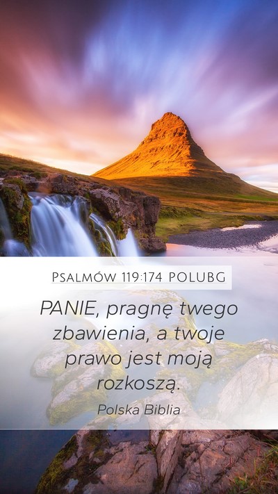 Psalmów 119:174 POLUBG Bible Verse Image