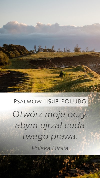 Psalmów 119:18 POLUBG Bible Verse Image