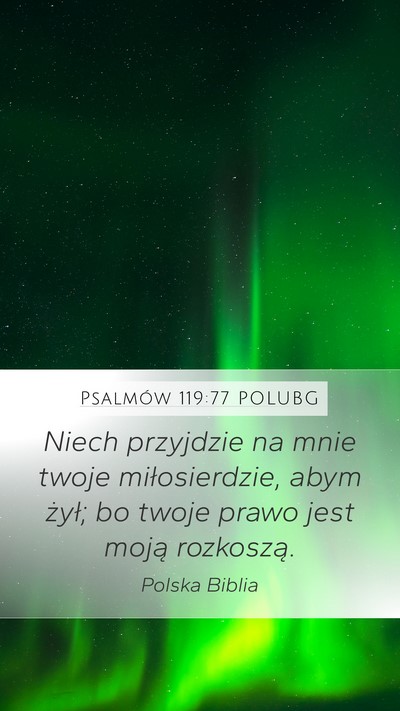 Psalmów 119:77 POLUBG Bible Verse Image