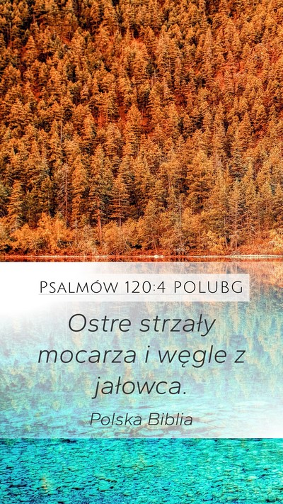 Psalmów 120:4 POLUBG Bible Verse Image