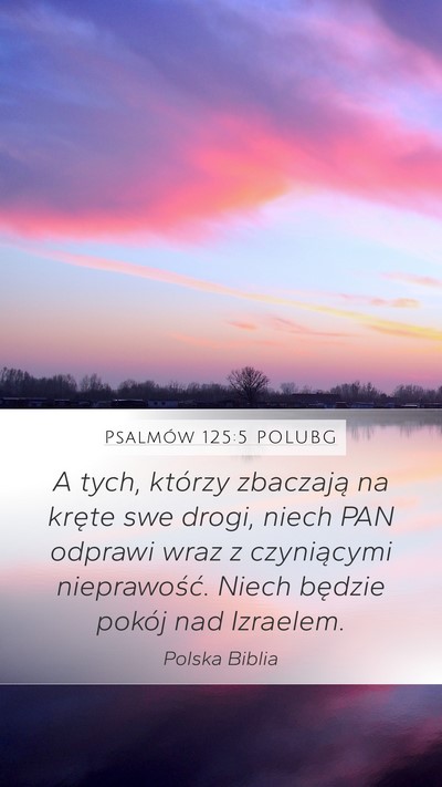Psalmów 125:5 POLUBG Bible Verse Image