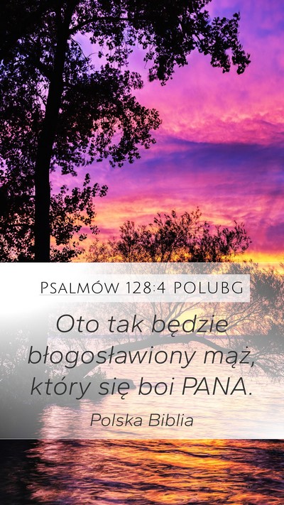 Psalmów 128:4 POLUBG Bible Verse Image