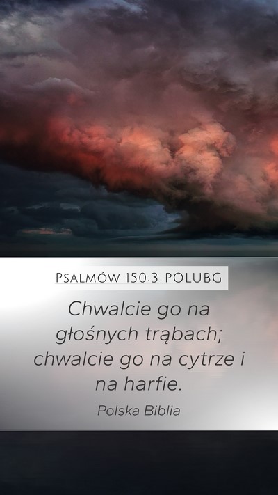 Psalmów 150:3 POLUBG Bible Verse Image