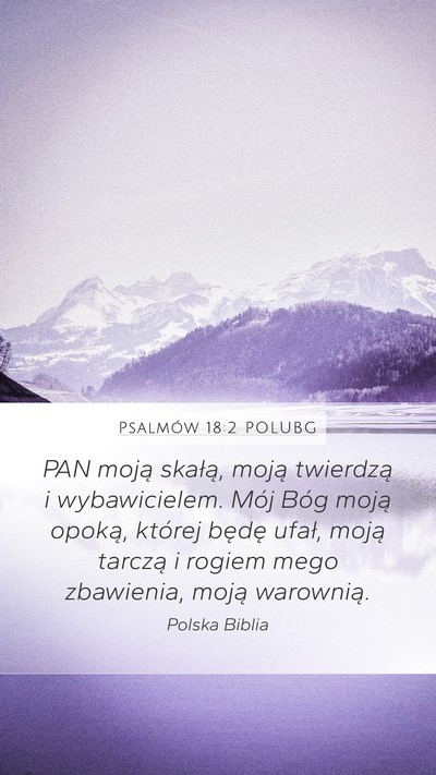 Psalmów 18:2 POLUBG Bible Verse Image