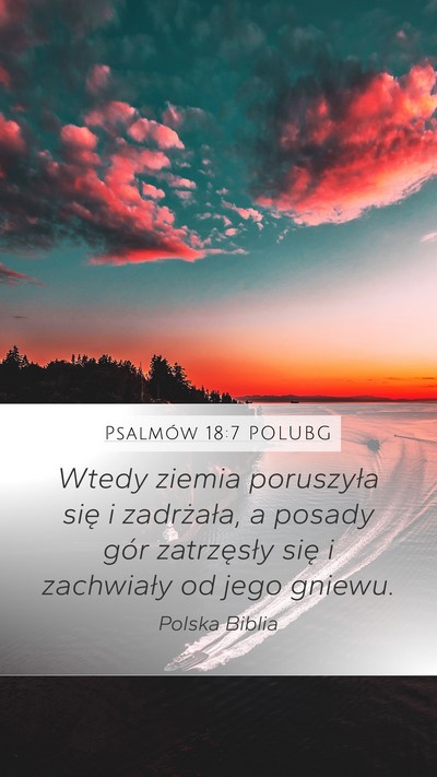 Psalmów 18:7 POLUBG Bible Verse Image