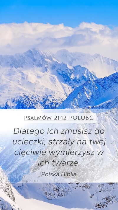 Psalmów 21:12 POLUBG Bible Verse Image