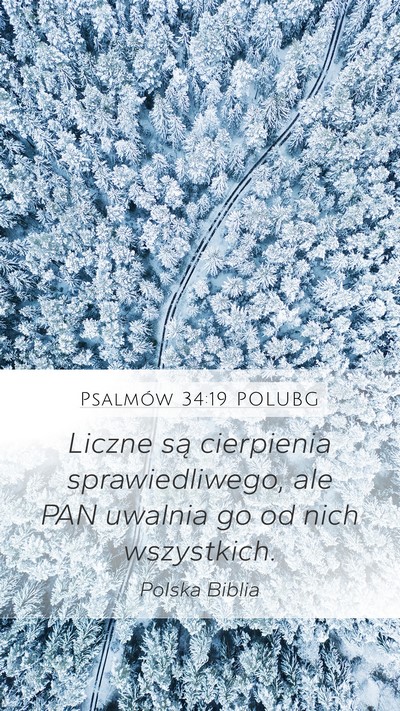 Psalmów 34:19 POLUBG Bible Verse Image