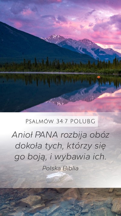 Psalmów 34:7 POLUBG Bible Verse Image
