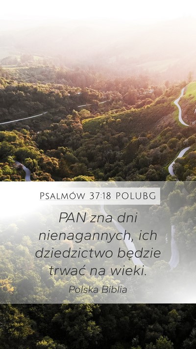 Psalmów 37:18 POLUBG Bible Verse Image