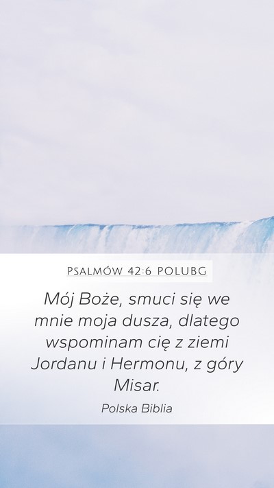 Psalmów 42:6 POLUBG Bible Verse Image