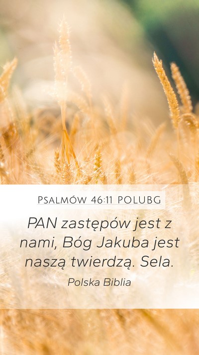 Psalmów 46:11 POLUBG Bible Verse Image