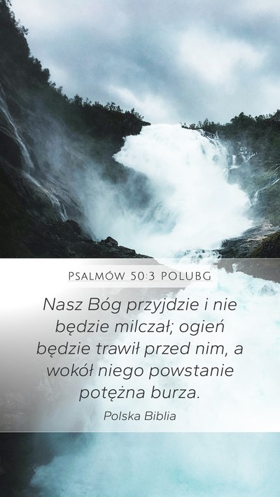 Psalmów 50:3 POLUBG Bible Verse Image