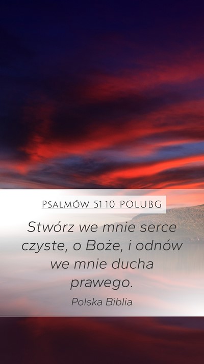 Psalmów 51:10 POLUBG Bible Verse Image