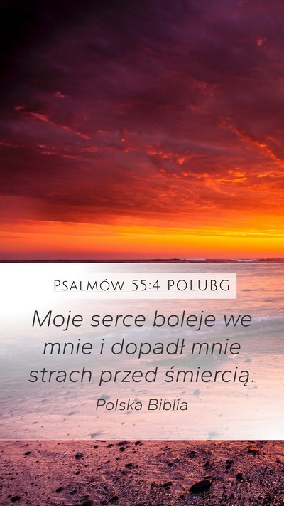 Psalmów 55:4 POLUBG Bible Verse Image