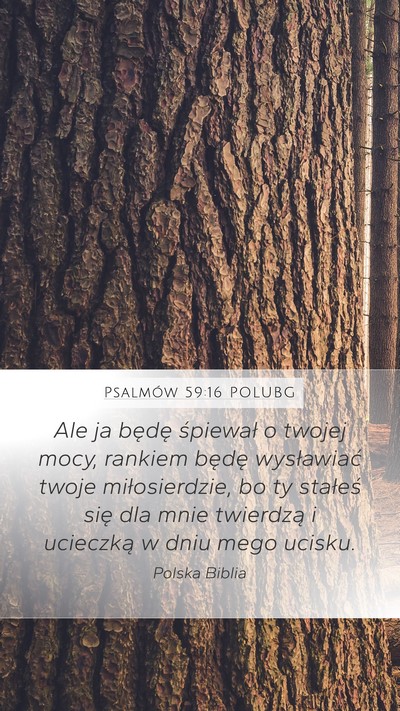 Psalmów 59:16 POLUBG Bible Verse Image