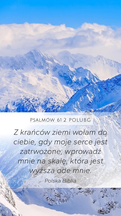 Psalmów 61:2 POLUBG Bible Verse Image