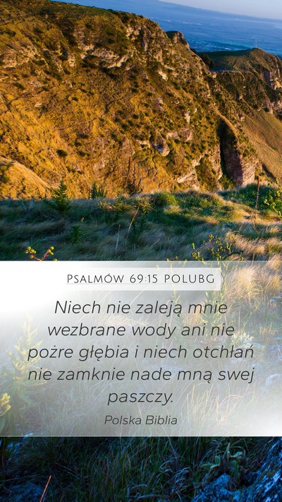 Psalmów 69:15 POLUBG Bible Verse Image