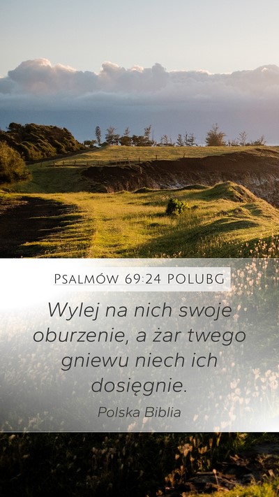 Psalmów 69:24 POLUBG Bible Verse Image