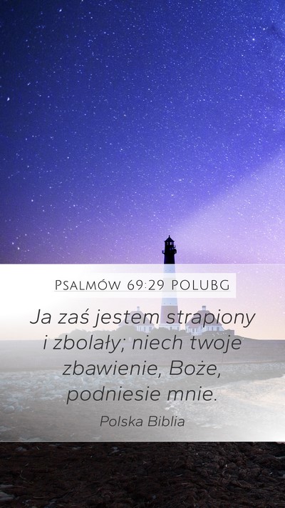 Psalmów 69:29 POLUBG Bible Verse Image