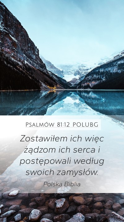 Psalmów 81:12 POLUBG Bible Verse Image