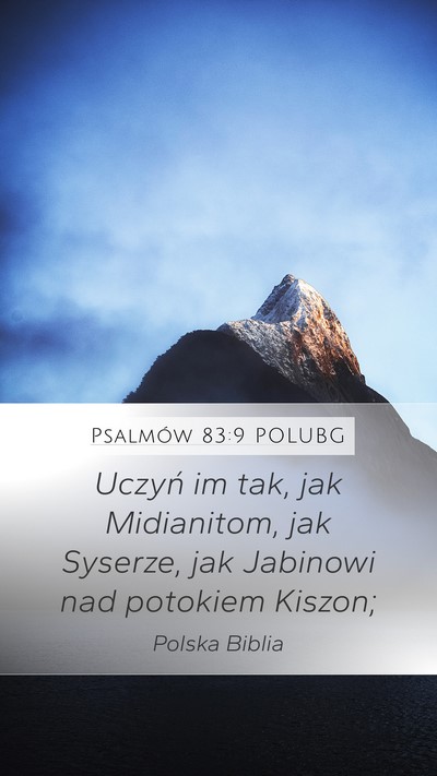 Psalmów 83:9 POLUBG Bible Verse Image