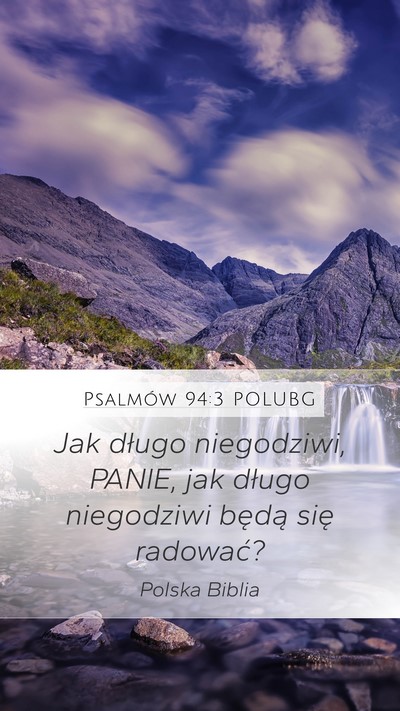 Psalmów 94:3 POLUBG Bible Verse Image