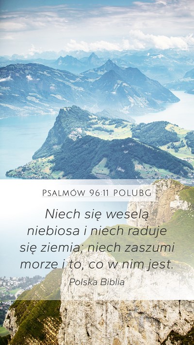 Psalmów 96:11 POLUBG Bible Verse Image