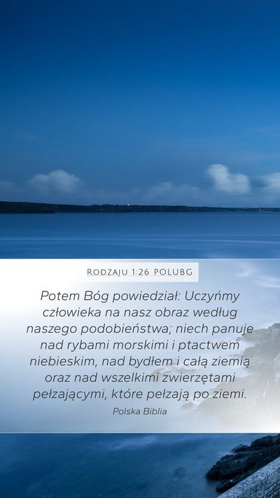 Rodzaju 1:26 POLUBG Bible Verse Image