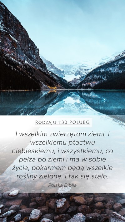 Rodzaju 1:30 POLUBG Bible Verse Image