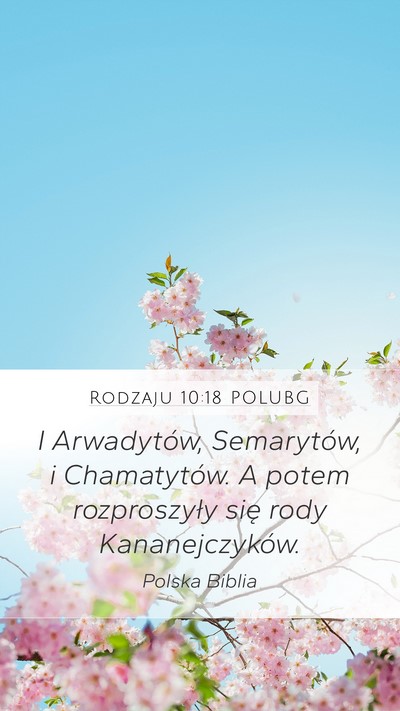 Rodzaju 10:18 POLUBG Bible Verse Image