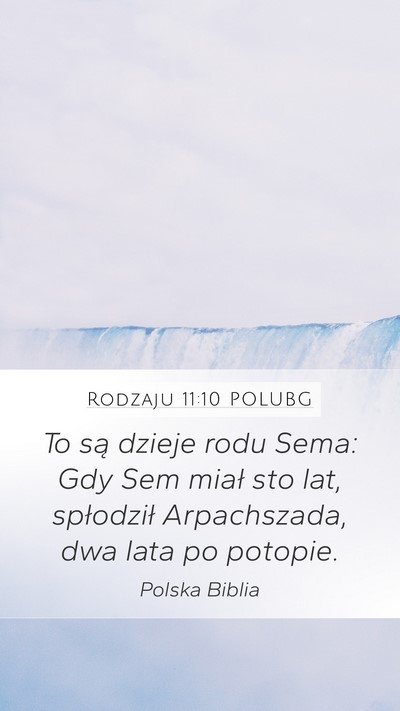 Rodzaju 11:10 POLUBG Bible Verse Image