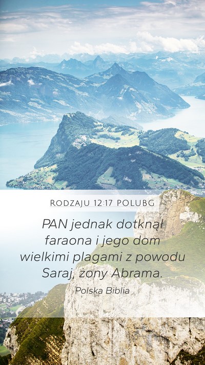 Rodzaju 12:17 POLUBG Bible Verse Image