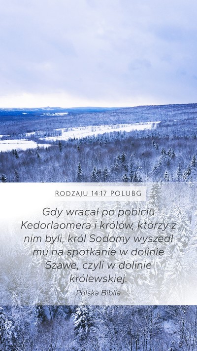 Rodzaju 14:17 POLUBG Bible Verse Image